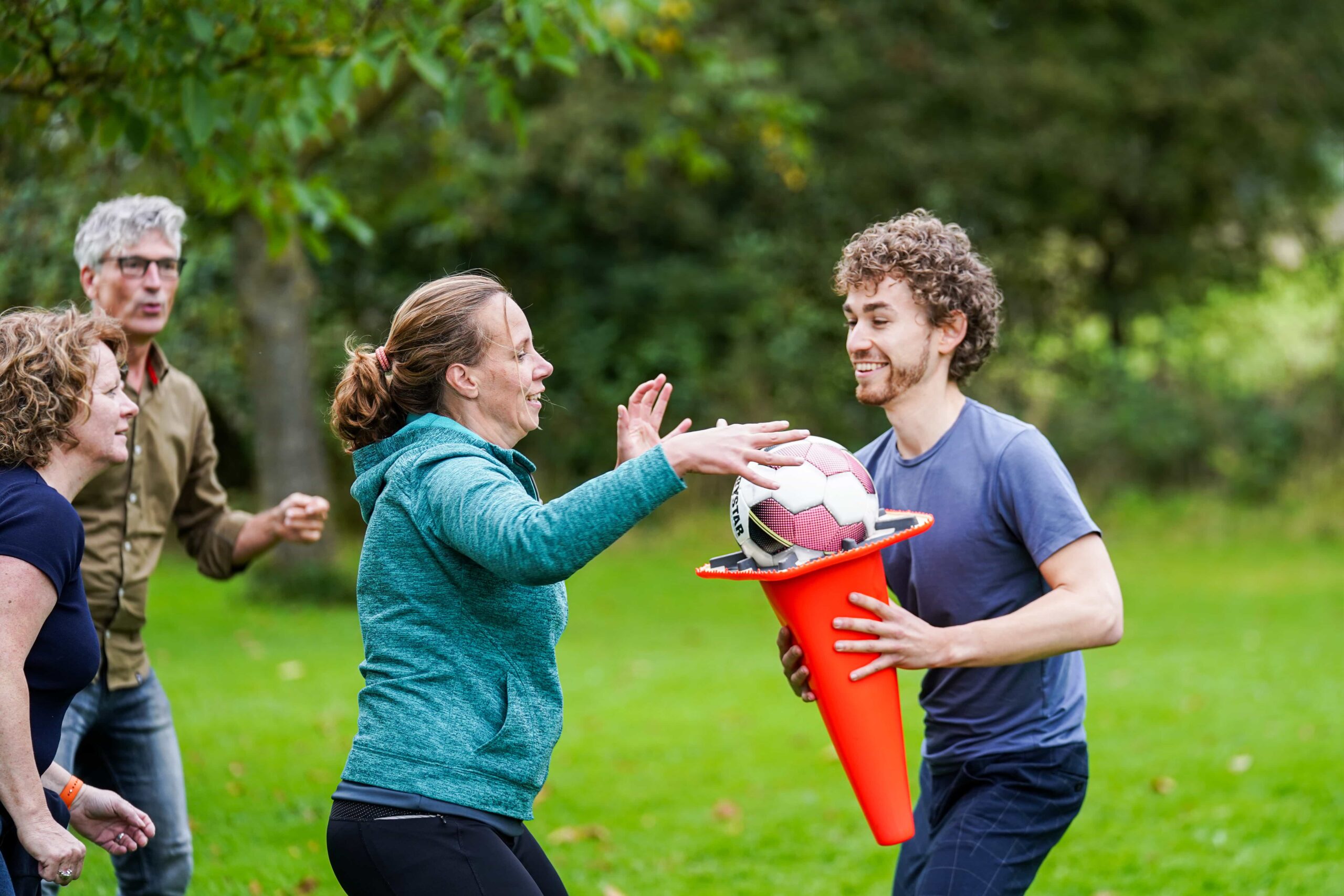 teamactiviteit buiten