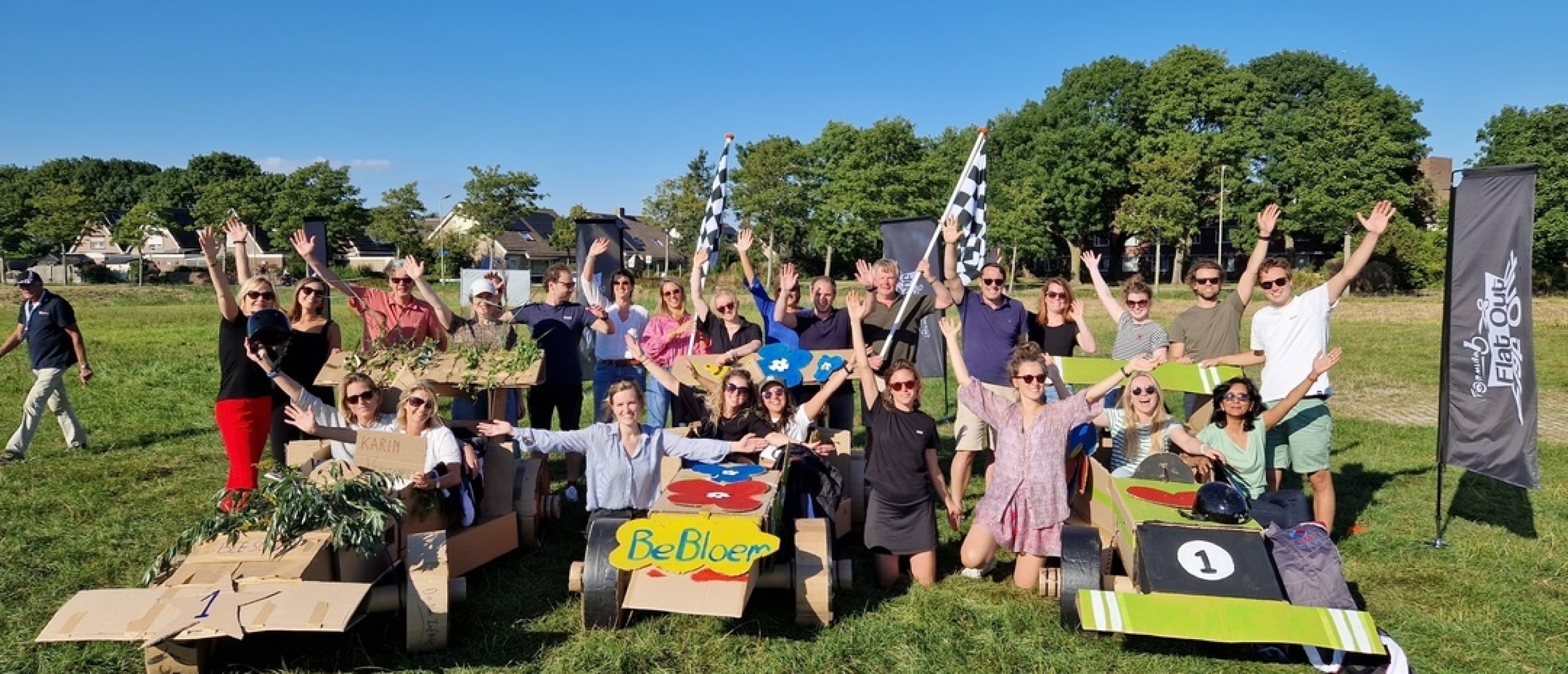 teamactiviteit buiten