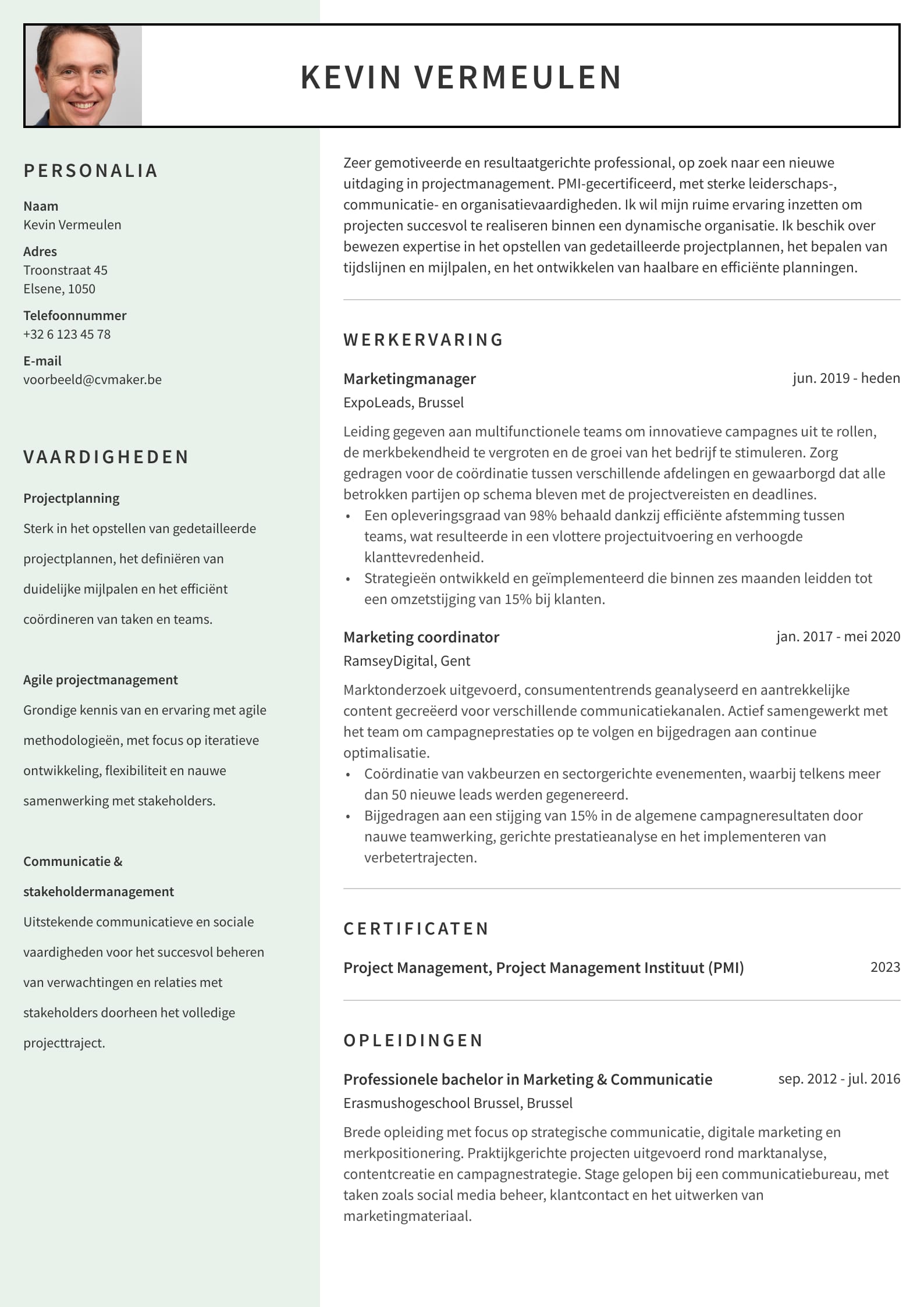 functieomschrijving evenementen medewerker