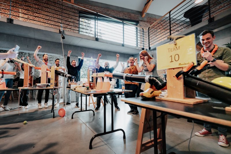 moodmaker is de specialist in teambuilding in belgië en europa