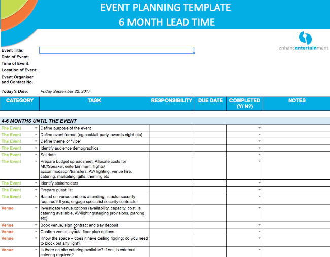 event planning event planning